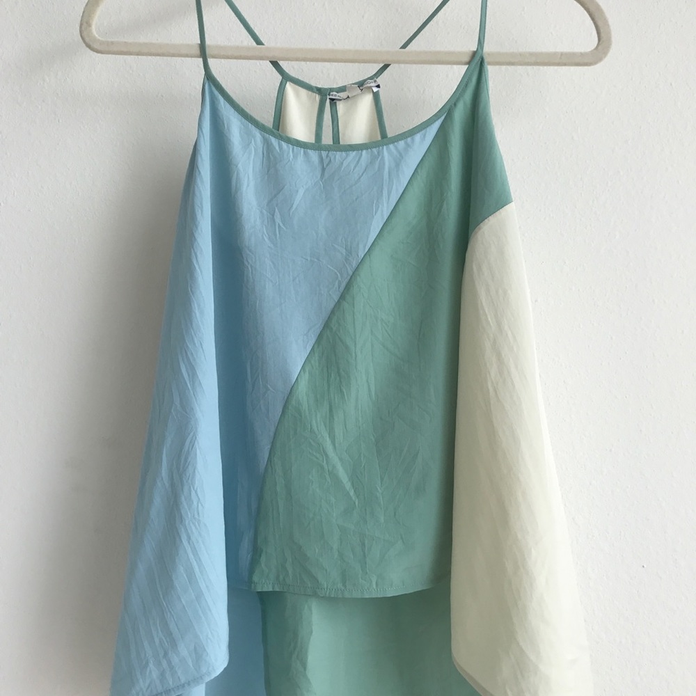 Rebecca Minkoff Colorblock Tank Top
